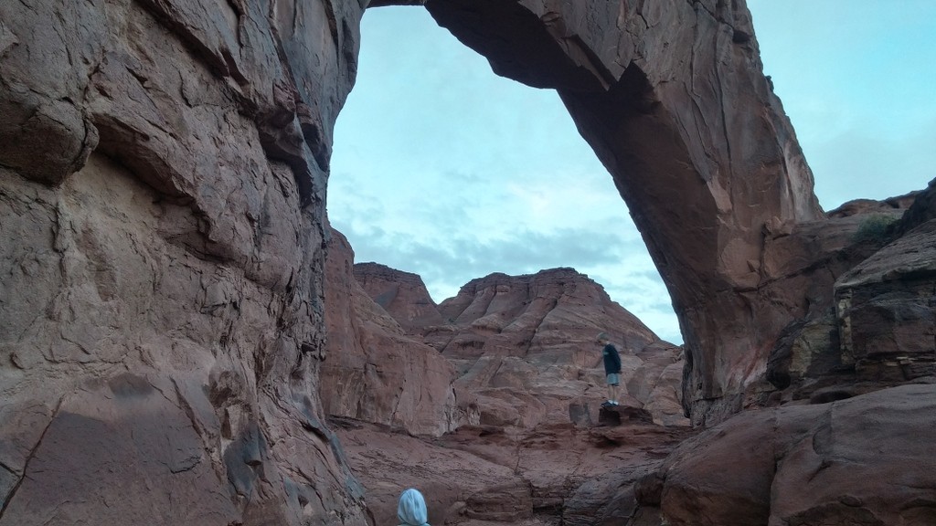 Hidden Arch near Monument Valley