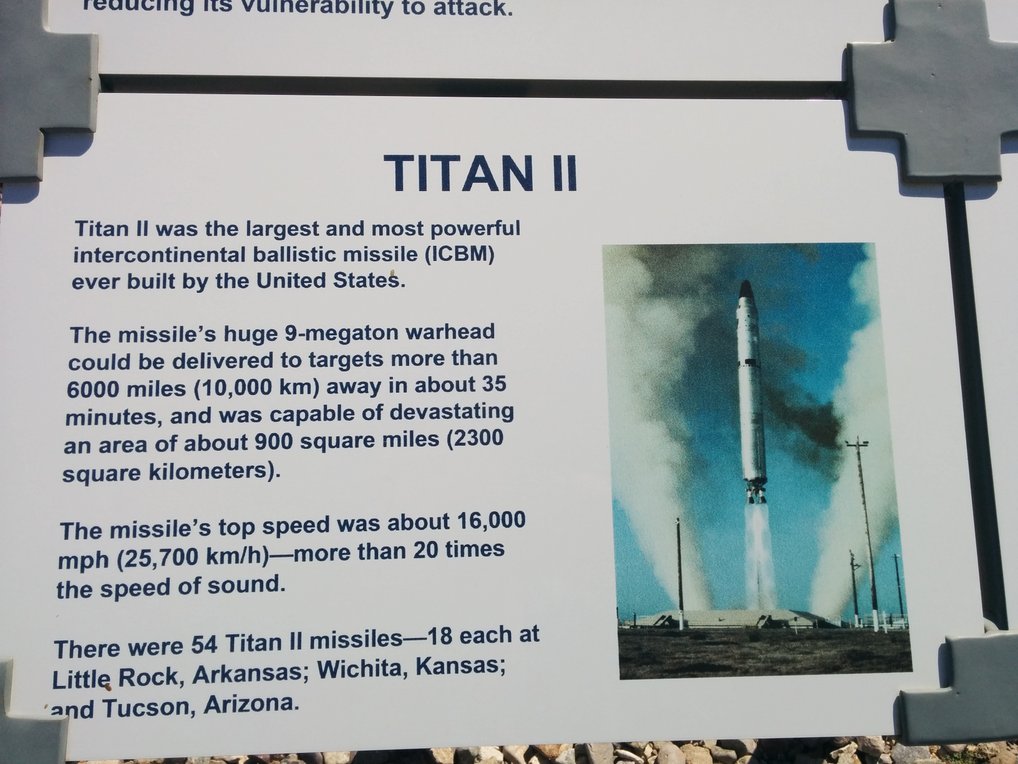 Titan II Missile Information
