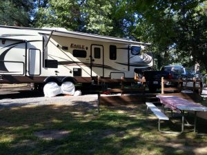 Traveling fulltime in a 5th wheel RV