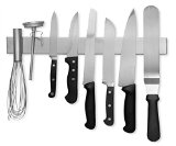16 Inch Stainless Steel Magnetic Knife Holder - Good RV Kitchen Accessory