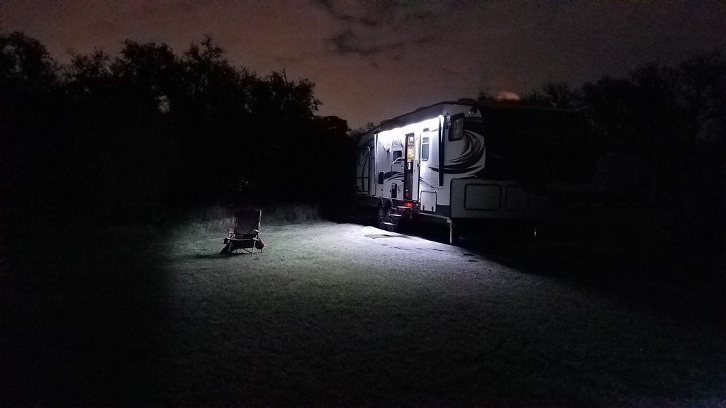 Late arrival at McKinney Falls