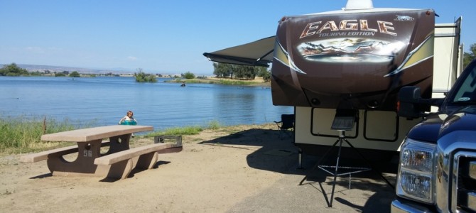 Taking a Little Break at Woodward Reservoir