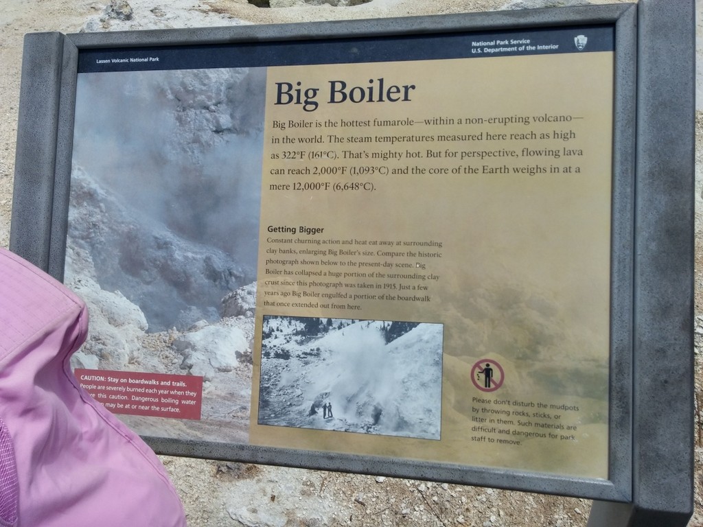 Big Boiler, the hottest fumarole in the world