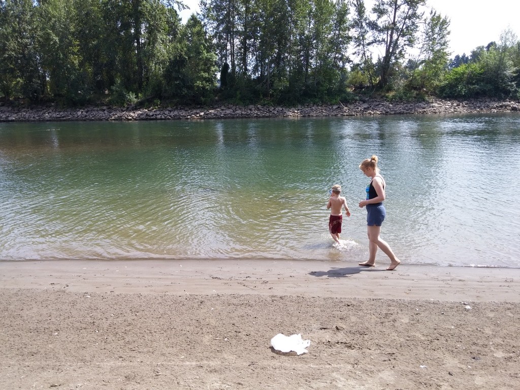 Clackamas River, Clackamette Park, Oregon City