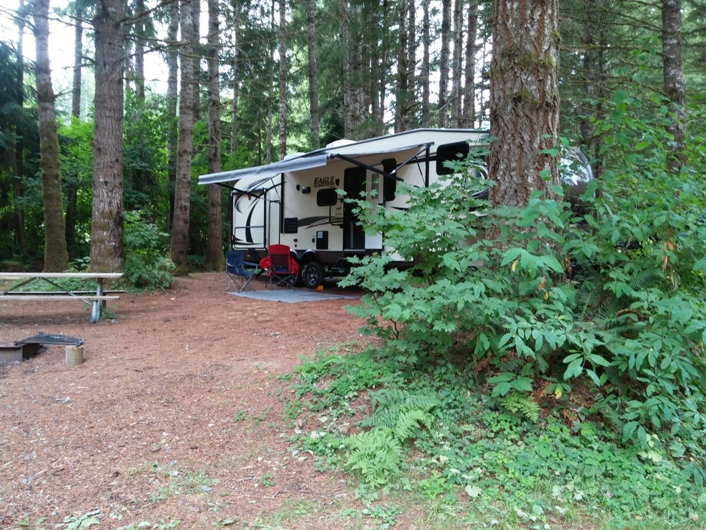 Sahara Creek DNR Horse Camp, Ashford, Washington