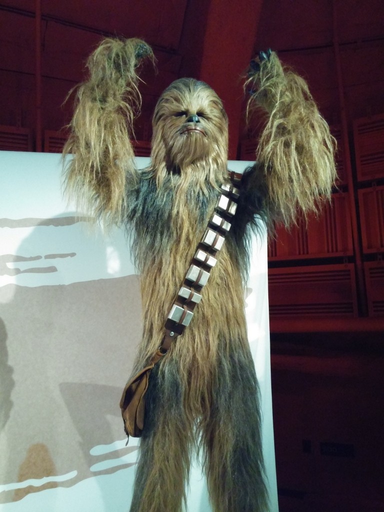 Star Wars costume exhibit at EMP Museum