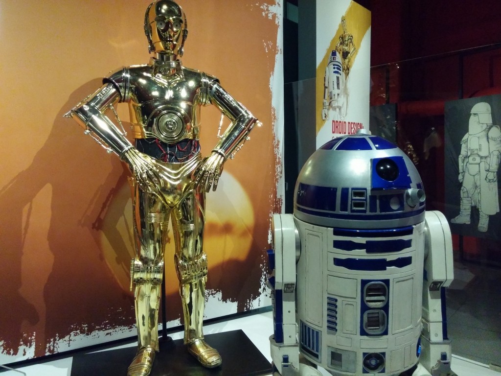 Original C3PO and R2D2 costumes