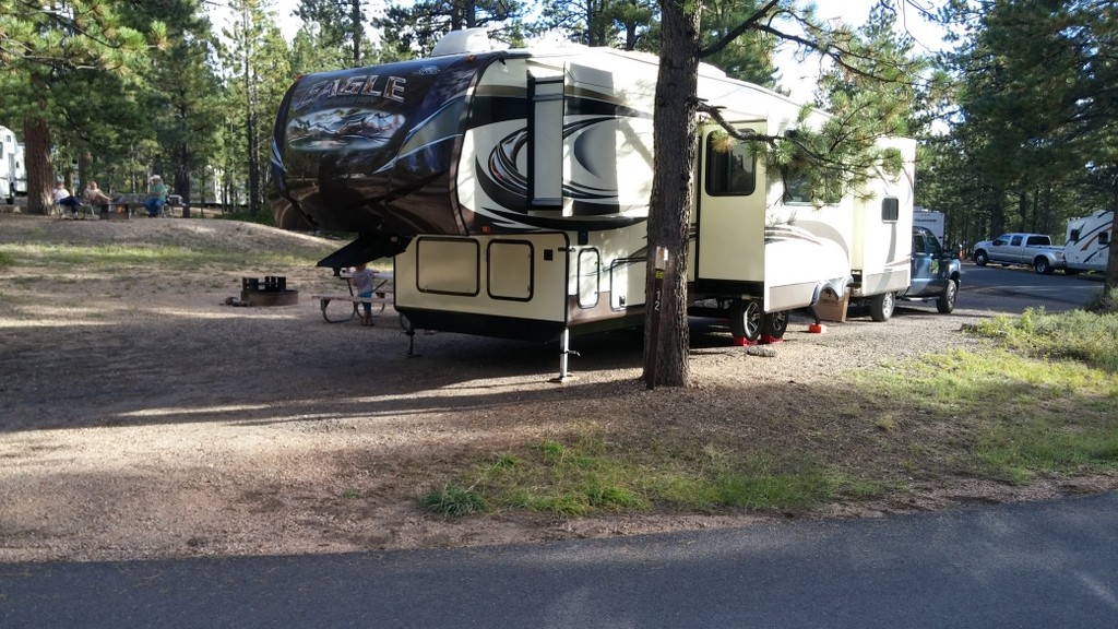 Campsite at Bryce Canyon