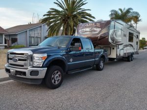 Our fulltime RVing truck