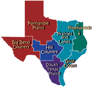 texas regions