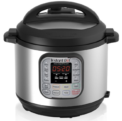 Best RV or Trailer Kitchen Gadget Instant Pot IP-DUO60 7-in-1 Multi-Functional Pressure Cooker, 6Qt/1000W