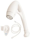 ETL 26781 White Body Spa Oxygenics Shower with 60" Hose