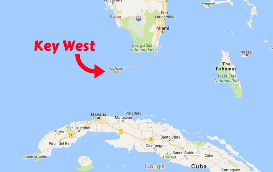 key west to havana