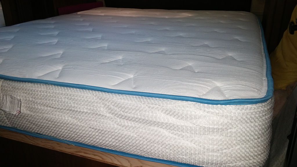 Memory foam mattress expanding