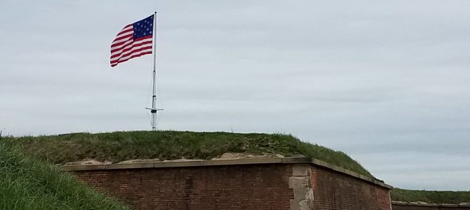 Fort McHenry and 15 Stripes