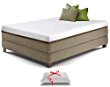 Live and Sleep Resort Ultra 12-Inch Short/RV Queen Size Gel Memory Foam Mattress with Memory Foam Pillow