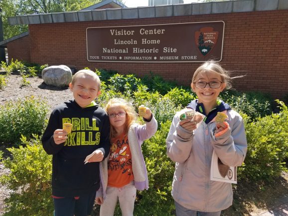 Lincoln Home National Historic Site Junior Ranger Badges